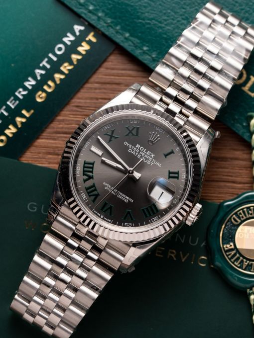 Đồng Hồ: Rolex Datejust 126234 36mm Wimbledon 