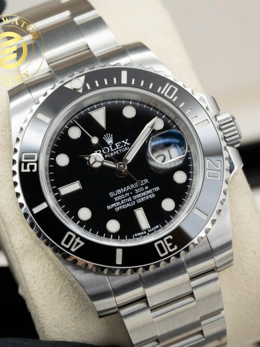 Đồng Hồ: Rolex Submariner 40mm 116610LN mặt số đen rep 1:1