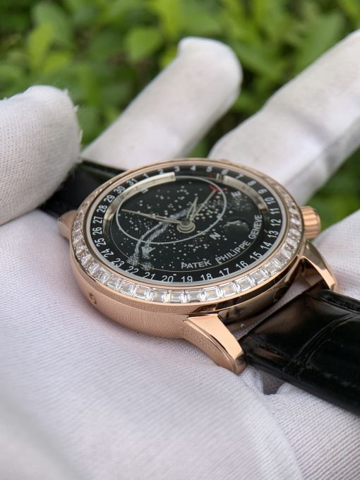 Đồng Hồ Patek Philippe Giải Ngân Hà Rose Gold 6104-r-001  Cao Cấp REPLICA 1:1 