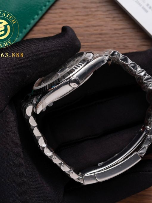 Đồng Hồ: Rolex Datejust 126334 Vỏ Trắng Độ Mặt Số Thiên Thạch 41mm