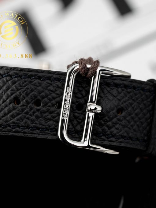 Đồng Hồ: Hermes H Hour Ladies 26MM Vỏ trắng Mặt Trắng Replica 1:1