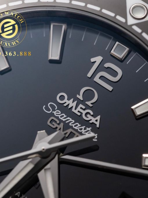 Đồng Hồ: Omega Seamaster Planet Ocean 600M GMT Co-Axial Master Chronometer 215.30.44.22.01.001 Rep 1:1