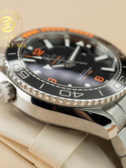 Đồng Hồ: Omega Seamaster Planet Ocean 600M Co-Axial 43.5mm Bản Dây Cao Su Mặt Đen Rep 1:1