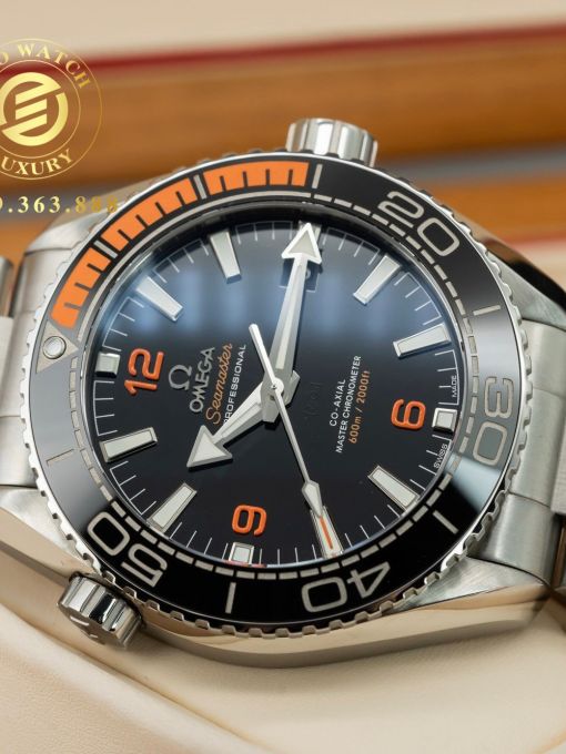 Đồng Hồ: Omega Seamaster Planet Ocean 600M Co-Axial 43.5mm Bản Dây Cao Su Mặt Đen Rep 1:1