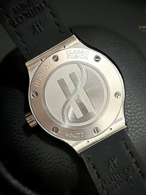 Đồng Hồ Nữ HUBLOT Classic Fusion 33mm Gray Dial Rep 1:1 Đính Kim Cương Tự Nhiên 