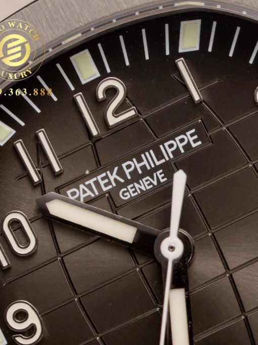 Đồng Hồ: Patek Nautilus Aquanaut 5167A-001 Mặt Số Đen Rep 1:1