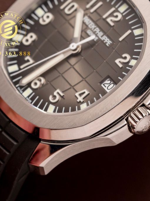 Đồng Hồ: Patek Nautilus Aquanaut 5167A-001 Mặt Số Đen Rep 1:1