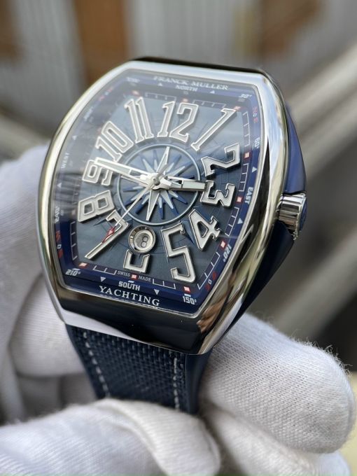 Đồng hồ Franck Muller V45 Yachting Geneve Replica 1:1 ABF New 2022  