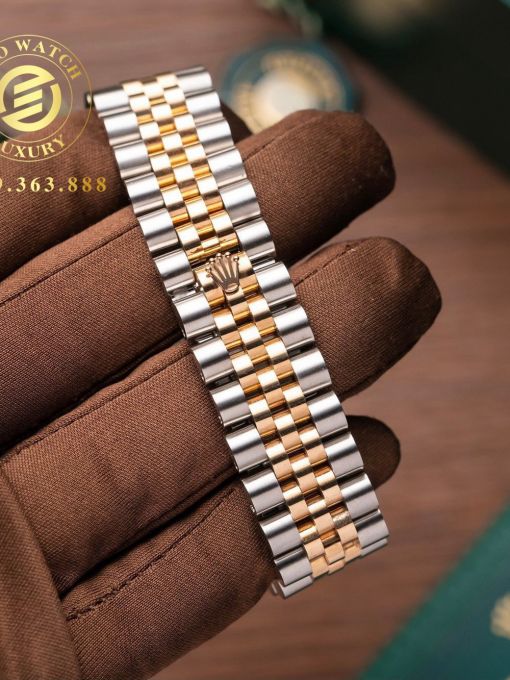 Đồng Hồ: Rolex Datejust 126233 36mm Bọc Vàng Cọc Số La Mã 1:1