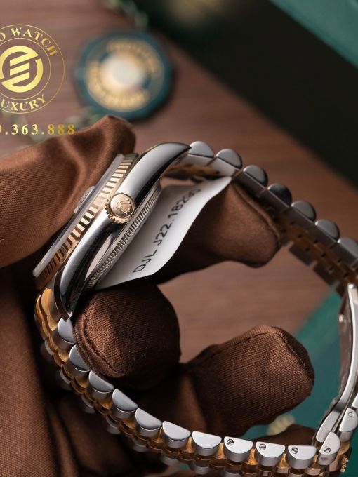 Đồng Hồ: Rolex Datejust 126233 36mm Bọc Vàng Cọc Số La Mã 1:1