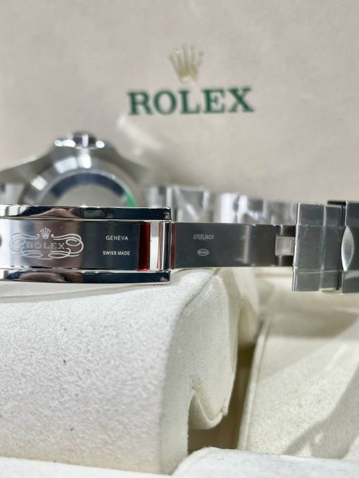 Đồng Hồ: ROLEX SUBMARINER 16610 Date 40mm Steel Green Bezel Black Dial Like Auth 1:1 