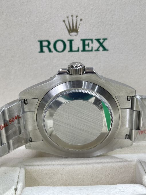 Đồng Hồ: ROLEX SUBMARINER 16610 Date 40mm Steel Green Bezel Black Dial Like Auth 1:1 