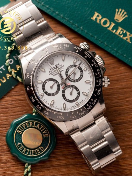 Đồng Hồ: Rolex Daytona Panda 40mm 126610LN Like Auth