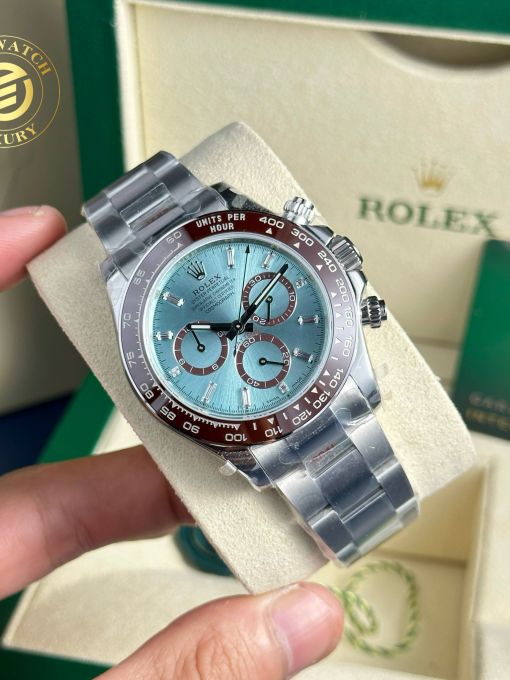 Đồng Hồ: Rolex Daytona 126505 mặt số ice blue máy 4131 rep 1:1 