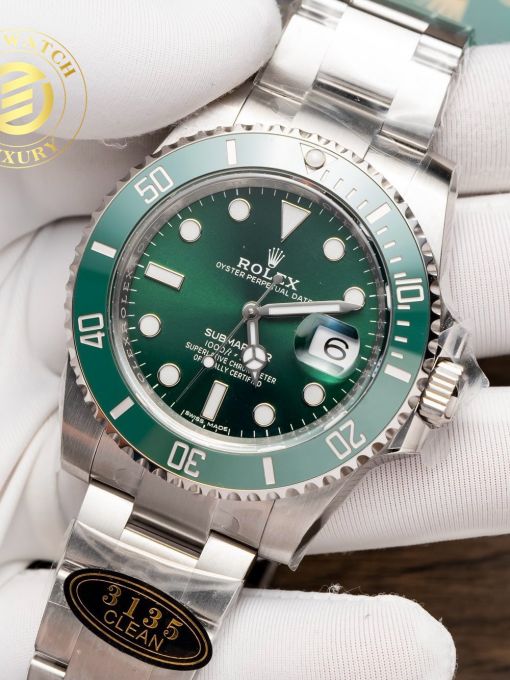 Đồng Hồ: Rolex Submariner Hulk 40mm 116610LV Rep 1:1 