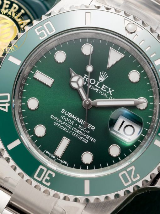 Đồng Hồ: Rolex Submariner Hulk 40mm 116610LV Rep 1:1 