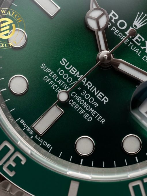 Đồng Hồ: Rolex Submariner Hulk 40mm 116610LV Rep 1:1 