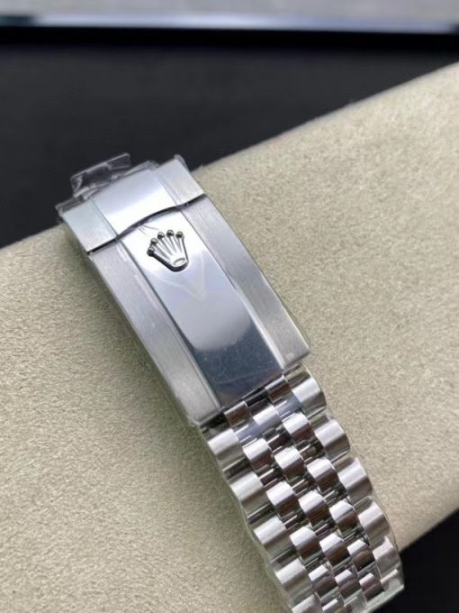 Đồng Hồ Rolex Datejust 126334 41mm Vỏ Trắng Mặt Số Xanh Blue Cọc Dạ Quang Rep 1:1