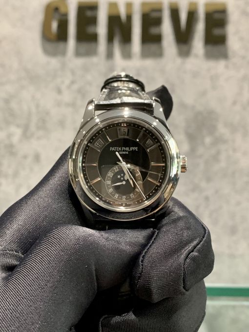 Đồng Hồ Patek philippe 5205r  Black Siêu Cấp Thụy Sĩ  Máy  Caliber  1:1 