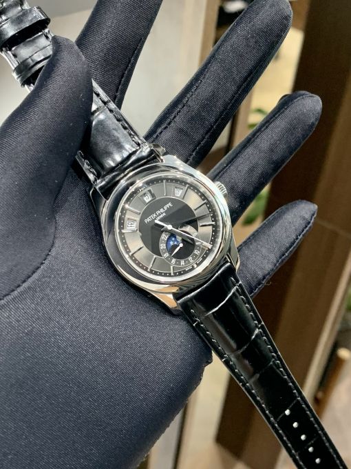 Đồng Hồ Patek philippe 5205r  Black Siêu Cấp Thụy Sĩ  Máy  Caliber  1:1 