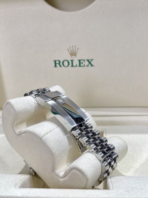 Đồng Hồ: ROLEX DATEJUST 41mm 126334 Blue Dial Cọc Số La Mã Like Auth 1:1 