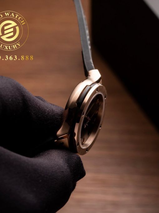 Đồng Hồ: Hublot Classic Fusion 33mm King Gold Mặt Gray Chải Tia