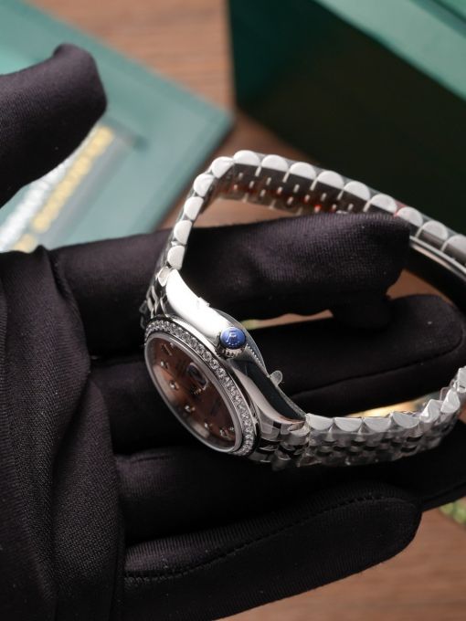 Đồng Hồ: Rolex Datejust 31mm 278274 Mặt Số Hồng Viền Đá