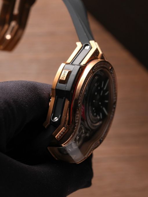 Đồng Hồ: Hublot BigBang MP-09 Tourbillon Bi-Axis 909.NX.1120.RX Gold Vỏ Đính Đá Rep 1:1