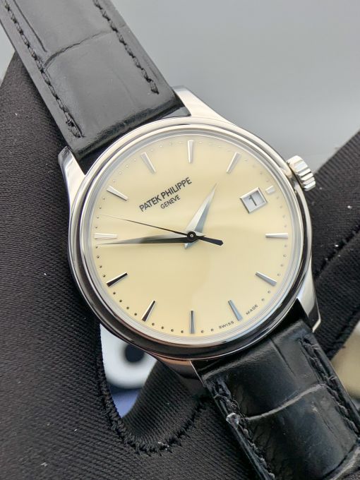 Đồng Hồ Patek Philippe Calatrava 5296G-010 Replica 1:1 White 