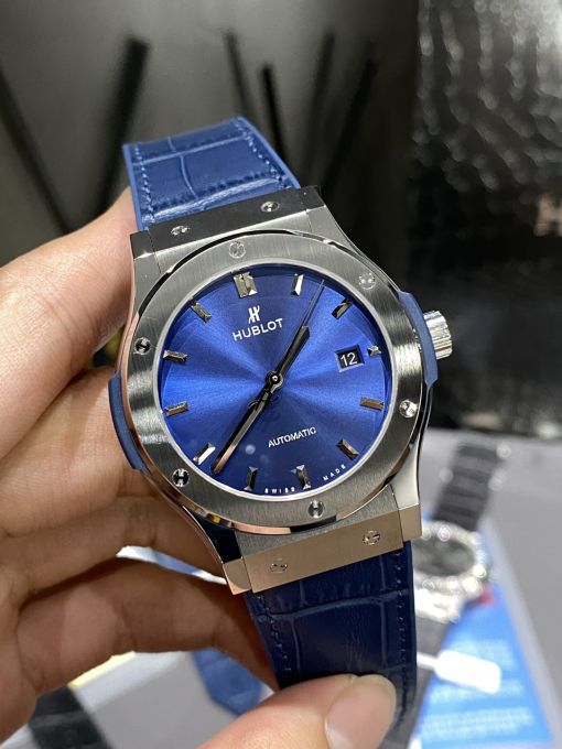 HUBLOT CLASSIC FUSION Titanium Blue Dial New 2022 ( 42mm ) 