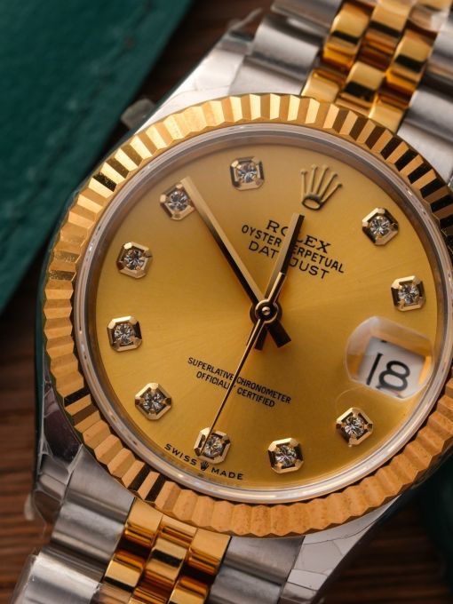 Đồng Hồ: Rolex Datejust 31mm 278273 bọc vàng 1:1 