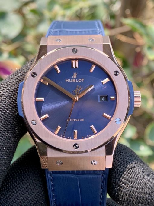 HUBLOT CLASSIC FUSION Rose King Blue Dial New 2022 