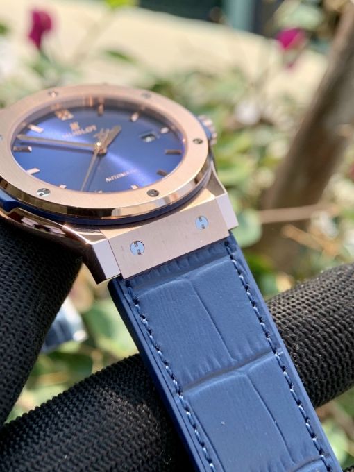 HUBLOT CLASSIC FUSION Rose King Blue Dial New 2022 