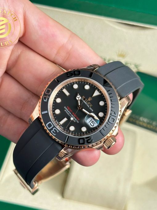 Đồng Hồ: Rolex Yacht Master 42mm vàng hồng Rep 1:1