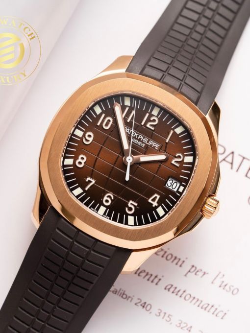 Đồng Hồ Patek Philippe Aquanaut 5167r 40mm Dial Nâu Rep 1:1 