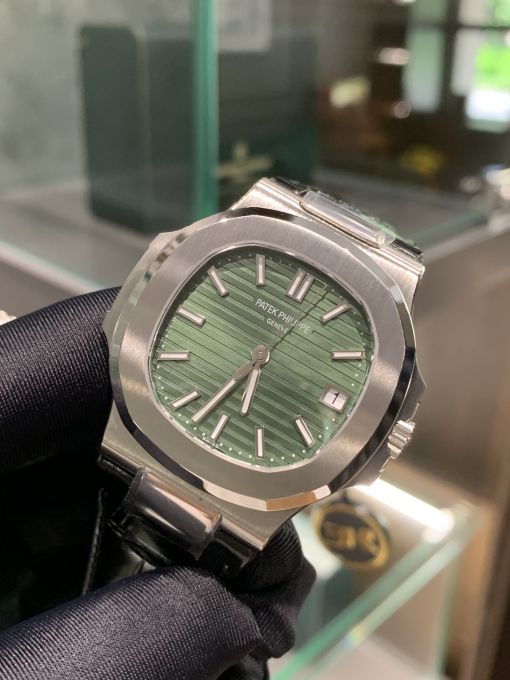 Đồng Hồ :PATEK Philippe Nautilus 3K Factory 5711 Green Replica 1:1 