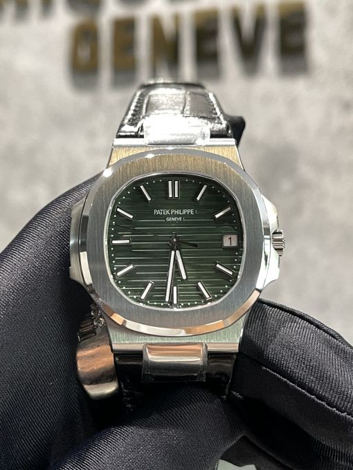 Đồng Hồ :PATEK Philippe Nautilus 3K Factory 5711 Green Replica 1:1 