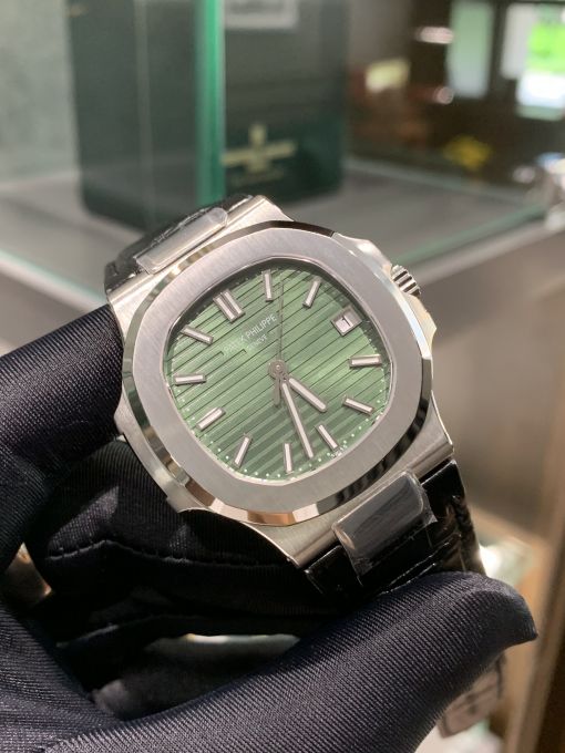 Đồng Hồ :PATEK Philippe Nautilus 3K Factory 5711 Green Replica 1:1 