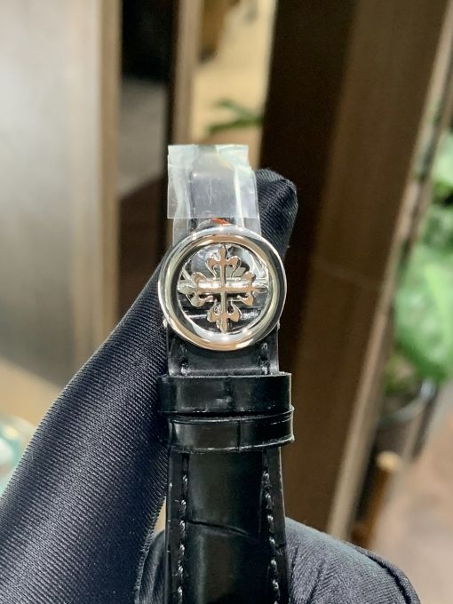 Đồng Hồ Patek philippe 5205r Vỏ Trắng Mặt Xanh Rep 1:1