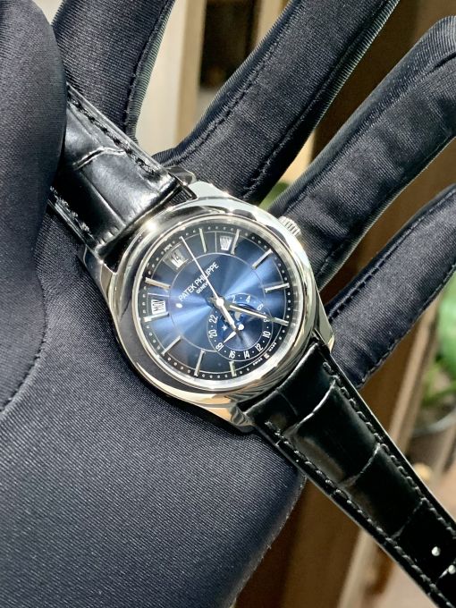 Đồng Hồ Patek philippe 5205r Vỏ Trắng Mặt Xanh Rep 1:1